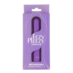POWERBULLET EEZY PLEEZY 5 IN VIBE RECHARGEABLE PURPLE