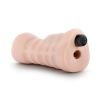 M FOR MEN 3 PK VIBRATING SELF LUBRICATING STROKER SLEEVE KIT VANILLA