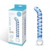 GLAS MR. SWIRLY 6.5 G-SPOT GLASS DILDO "