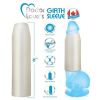 GIRTH SLEEVE 2IN EXTRA GIRTH TRANSLUCENT 7IN TRIM-TO-FIT
